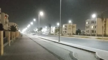 رياح شديدة محملة بالأتربة تضرب مدينة الطور في محافظة جنوب سيناء